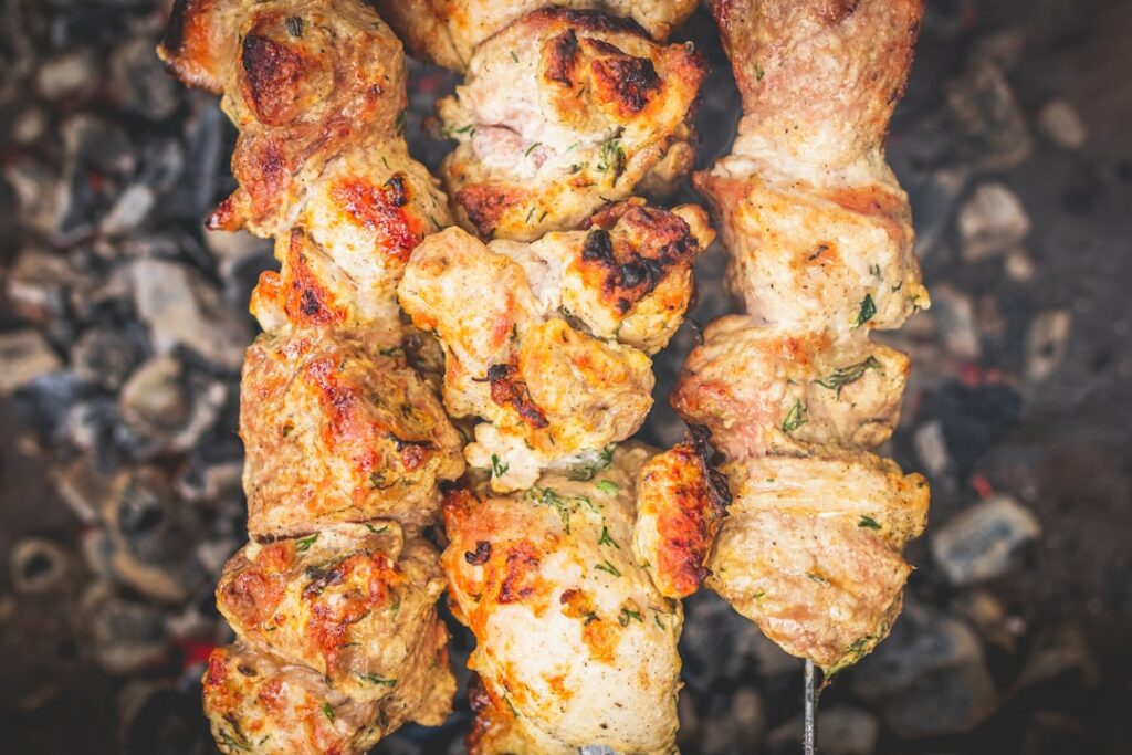 Photo Spicy chicken